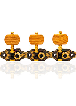 Rubner Luxury 150-340a-KB Classical Guitar Machine Head