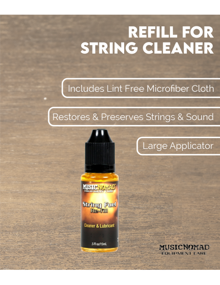 Refill for string cleaner | Maderas Barber