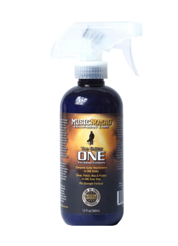 All in one for guitar cleans, polishes, waxes and protects 360ml |