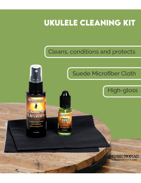 Kit de nettoyage pour ukulélé