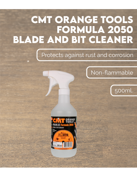 CMT Orange Tools FORMULA 2050 blade and bit cleaner | Maderas Barber