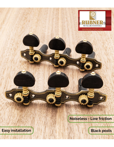 Mécanique Rubner Luxury 150-420 pour Guitare Classique | Maderas Barber