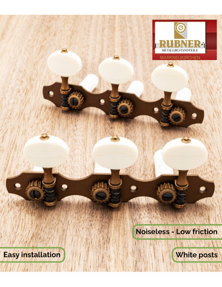 Rubner Vintage 150-400 Alder Brook Classical Guitar Machine Head | Maderas Barber