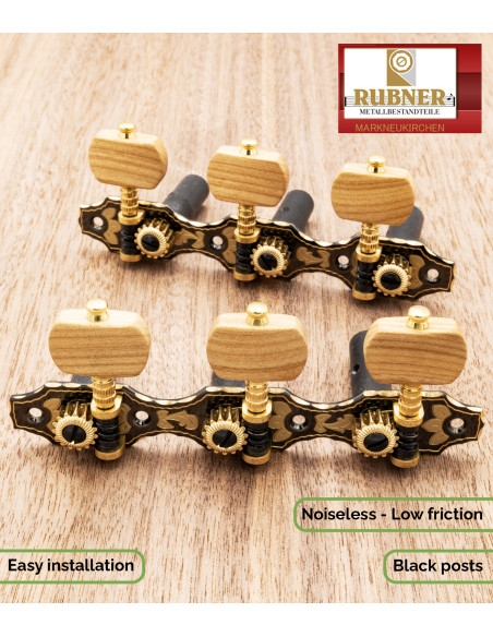 Clavijero Rubner Luxury 150-340a-KB Guitarra Clásica | Maderas Barber