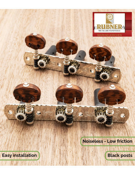 Rubner Luxury 150-240a-N-SH Classical Guitar Machine Head | Maderas Barber