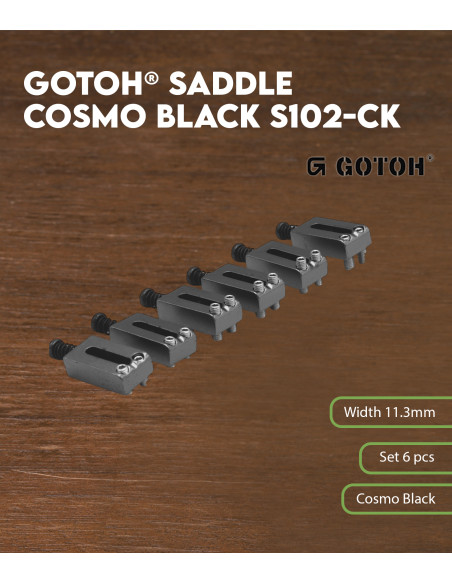 Sillets Gotoh® S102-CK Cosmo Black