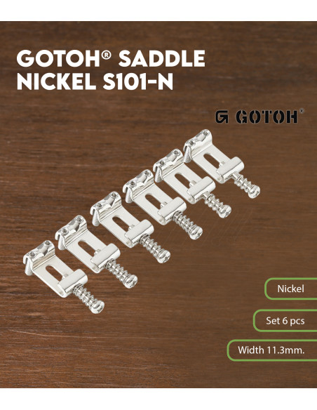 Características Silletas Gotoh® Niquel S101-N