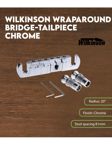 Características Puente Wilkinson Wraparound Cromado