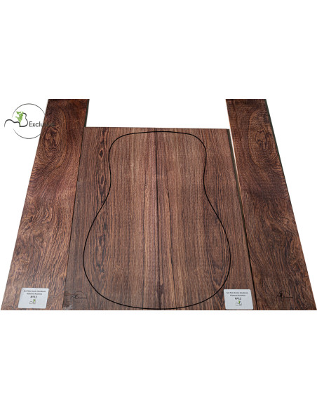 Jeu Palissandre du Honduras Guitare Acoustique MB Exclusive Nº12