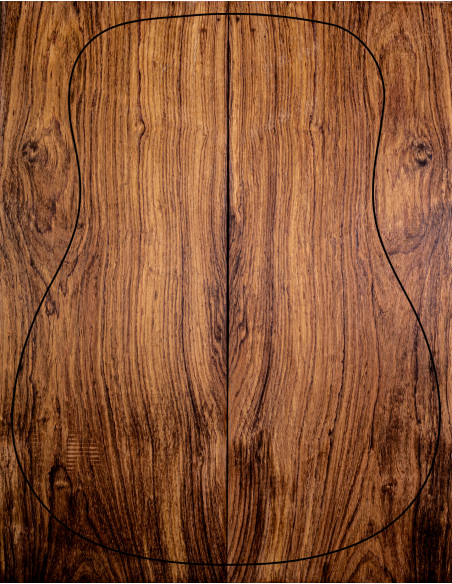 A Honduras Rosewood Acoustic Guitar Backs | Maderas Barber