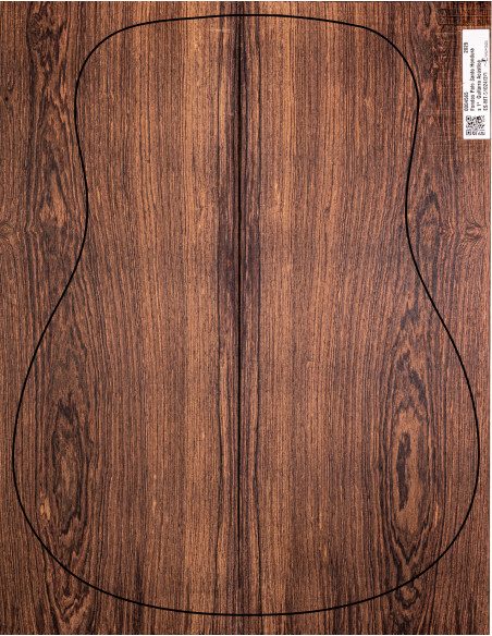 Fonds Palissandre du Honduras AA Guitare Acoustique | Maderas Barber