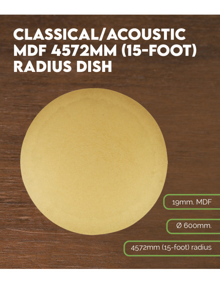 Solera DM Classique/Acoustique Rayon 15"|Maderas Barber