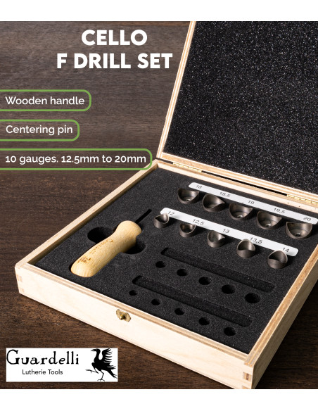 Jeu de Forets pour Ouïes Guardelli pour Violoncelle| Maderas Barber