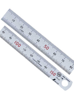 Règle en Acier Inoxydable Hosco 150mm| Maderas Barber