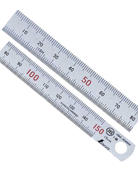 Règle en Acier Inoxydable Hosco 150mm| Maderas Barber