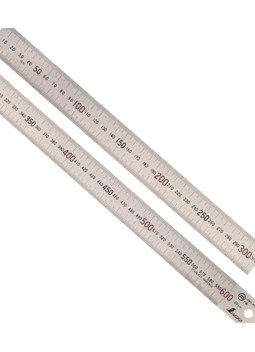 Stainless Steel Rule 600mm Hosco TL-RU600 | Maderas Barber