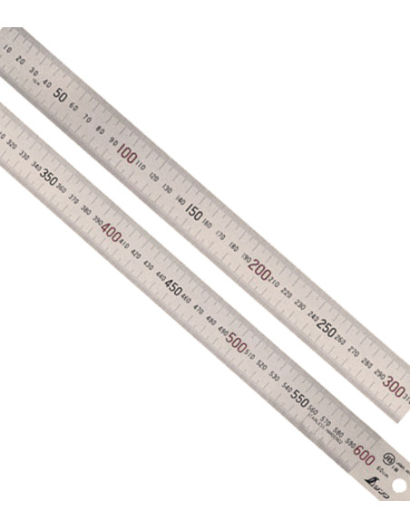 Regla de Acero Inoxidable 600mm Hosco TL-RU600