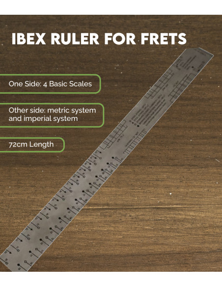 Buy Ibex Ruler for frets