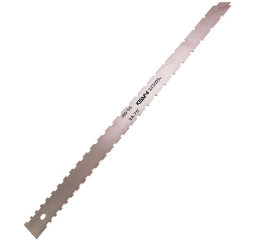 Regla Dentada para Detectar Curvatura del Mango 25.5" y 24.75"