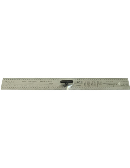 Buy Luthier Straightedge ruler handle 60 cm. SUMMIT®
