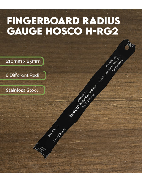 auge Multiple pour mesurer le radius des touches Hosco H-RG2