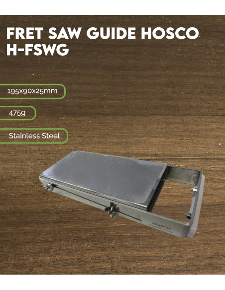 Guide de rainurage des frettes Hosco H-FSWG|Maderas Barber