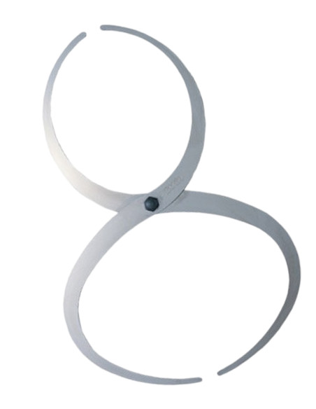 Jauge d'Extérieurs double 7" - 180 mm