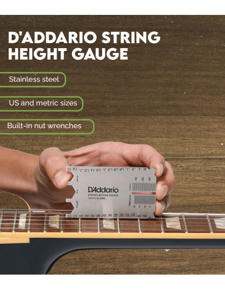 D'Addario String Height Gauge | Maderas Barber