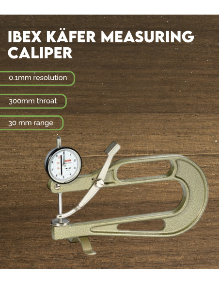 Características Calibre de graduación Käfer Ibex