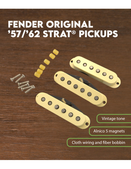 Características Pastillas Fender Original '57 / '62 Stratocaster