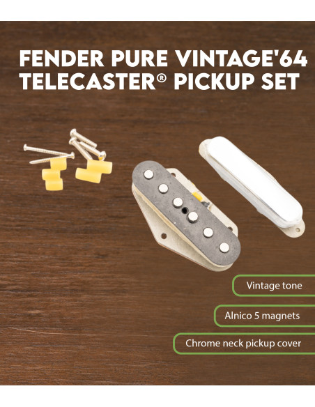 Set Micros Fender Pure Vintage '64 Telecaster®