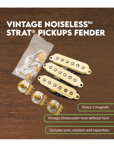 Micros Fender Vintage Noiseless™ strat®