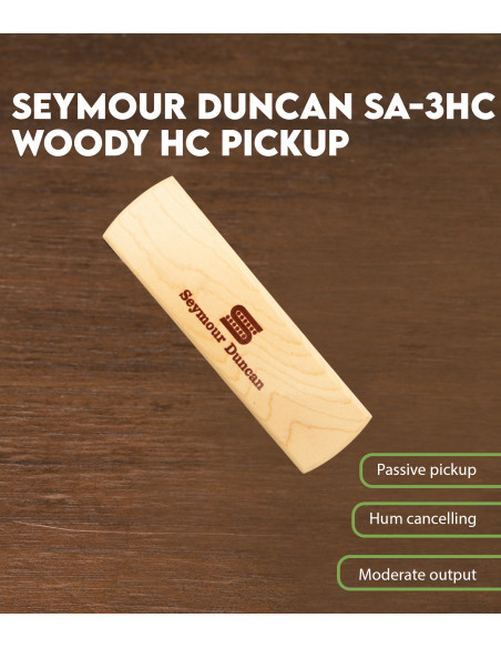 Micro Seymour Duncan SA-3HC Woody HC | Maderas Barber