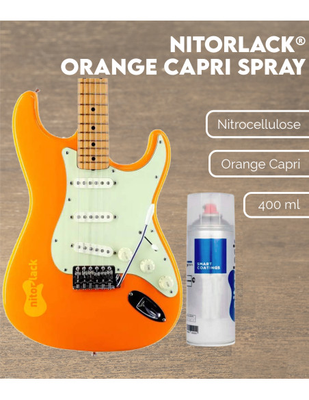 Laque Nitrocellulosique Nitorlack® Capri Orange Spray | Maderas Barber