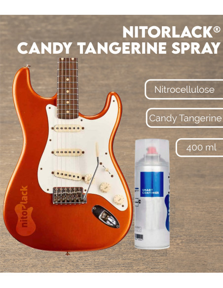 Laque Nitrocellulosique Nitorlack® Candy Tangerine Spray | Maderas Barber