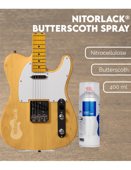 Laque Nitrocellulosique Nitorlack® Butterscotch Blonde Spray | Maderas Barber