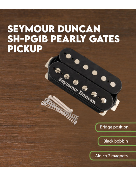 Características Pastilla Seymour Duncan SH-PG1B Pearly Gates