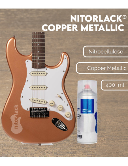 Laca Nitrocelulosa Nitorlack® Copper Metallic Spray | Maderas Barber
