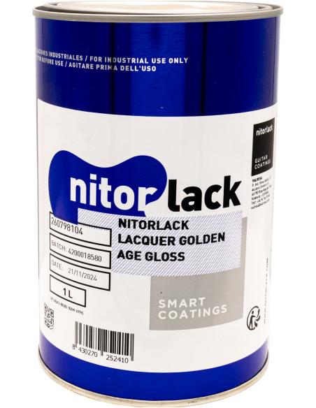 Nitorlack® Golden Age Nitrocellulose Lacquer 1l.