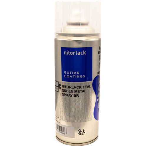 Laca Nitrocelulosa Nitorlack® Teal Green Metallic Spray