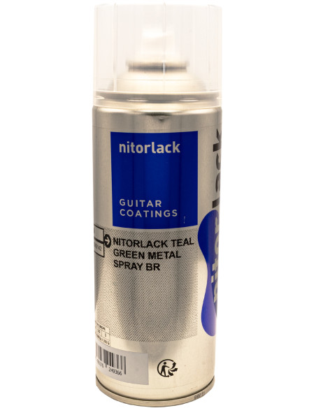 Laque Nitrocellulosique Nitorlack® Teal Green Metallic Spray