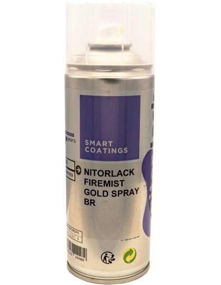 Laque Nitrocellulosique Nitorlack® Or Métallique Spray