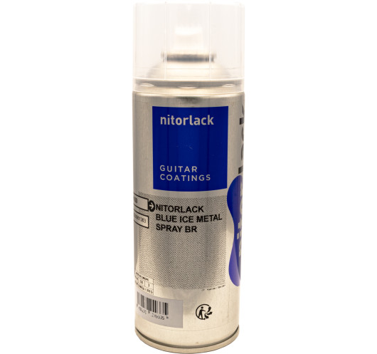 Nitorlack® Ice Blue Metallic Nitrocellulose Lacquer Spray