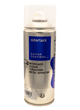 Nitorlack® Ocean Turquoise Metallic Nitrocellulose Lacquer Spray