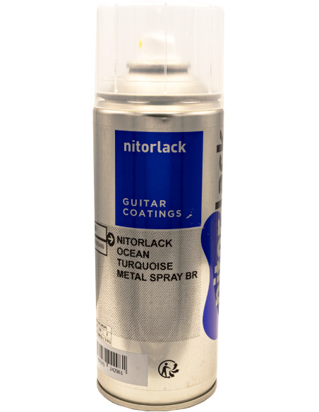 Nitorlack® Ocean Turquoise Metallic Nitrocellulose Lacquer Spray