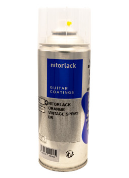 Nitorlack® Orange Vintage Gloss Nitrocellulose Lacquer Spray