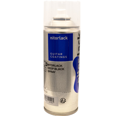 Laque Nitrocellulosique Nitorlack® Noir Intense Spray