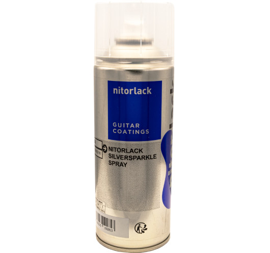 Nitorlack® Silver Sparkle Nitrocellulose Lacquer Spray