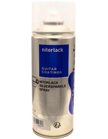 Nitorlack® Silver Sparkle Nitrocellulose Lacquer Spray