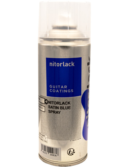 Nitorlack® Satin Blue Nitrocellulose Lacquer Spray
